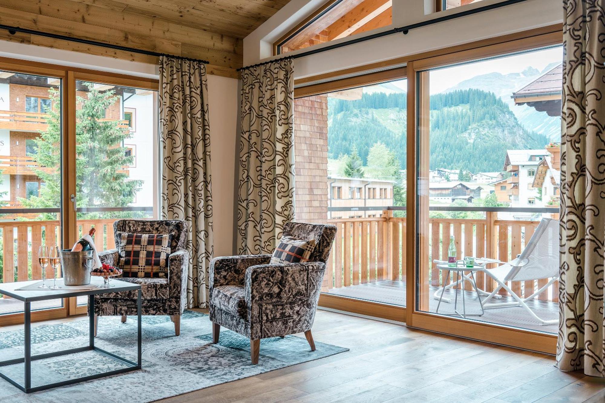 Hotel Auenhof Lech am Arlberg Exterior foto