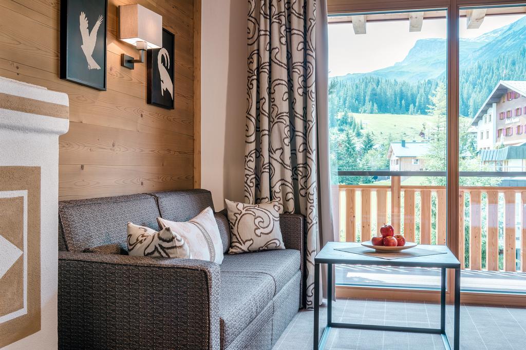 Hotel Auenhof Lech am Arlberg Exterior foto
