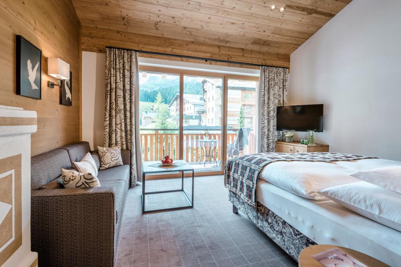 Hotel Auenhof Lech am Arlberg Exterior foto